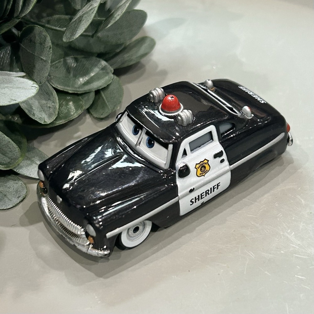 Disney Pixar Cars Diecast SHERIFF Car 3.25" Long Mercury Patrol Car